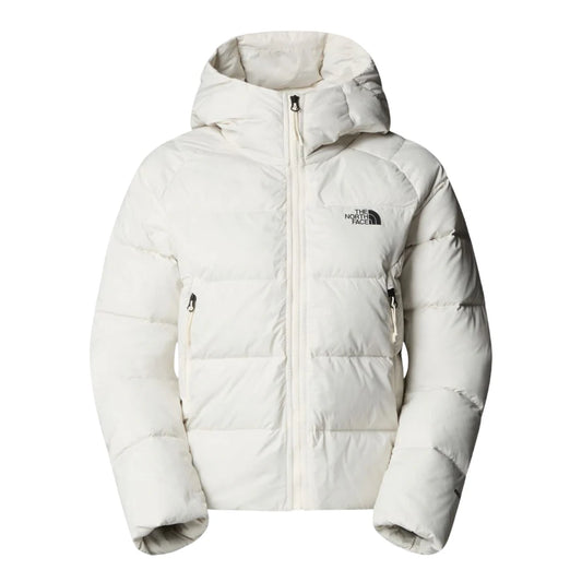 THE NORTH FACE W HYALITE DOWN HOODIE WHITE DUNE NF0A8E75QLI1