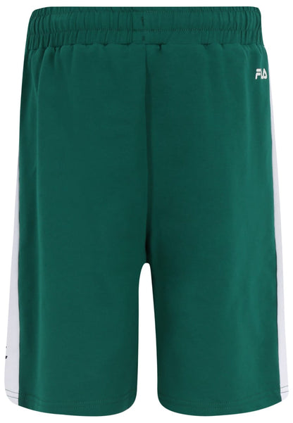 FILA LICHTENSTEIN BLOCKED SHORTS AVENTURINE-BRIGHT WHITE FAT0502-63116