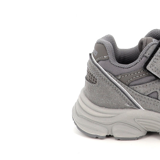 Lotto Boston AMF SUE CL S – Scarpe sportive bambino unisex grigio in nabuk e mesh – 223818-AZW