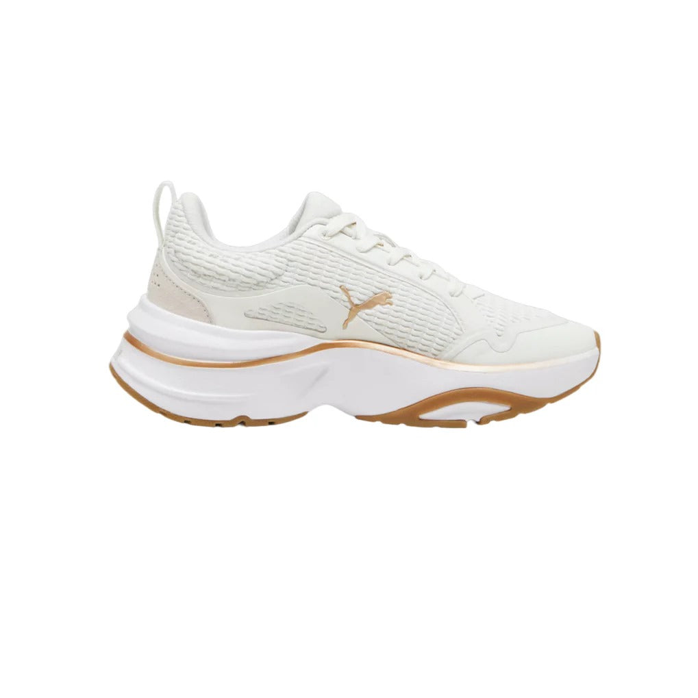 PUMA SOFTRIDE DIVINE WN'S VAPOR GRAY-PUMA GOLD-GUM 310163-03