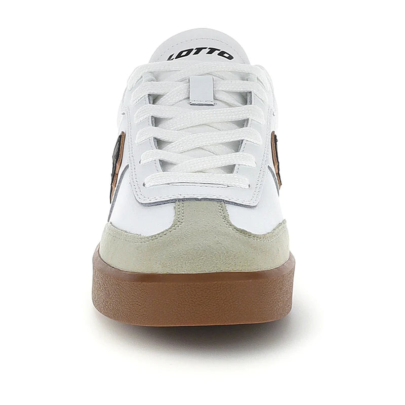 LOTTO EQUIPO AMF II LTH WHITE/ALL BLACK 222888-1PL