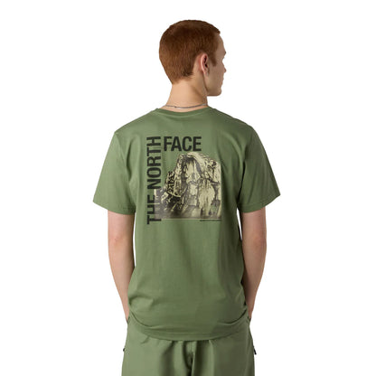 THE NORTH FACE M HALF DOME PHOTO SS TEE BARK MIST NF0A8EE9BO91