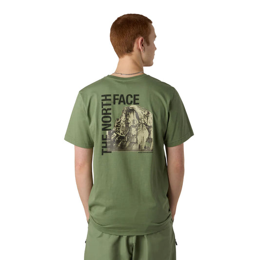 THE NORTH FACE M HALF DOME PHOTO SS TEE BARK MIST NF0A8EE9BO91