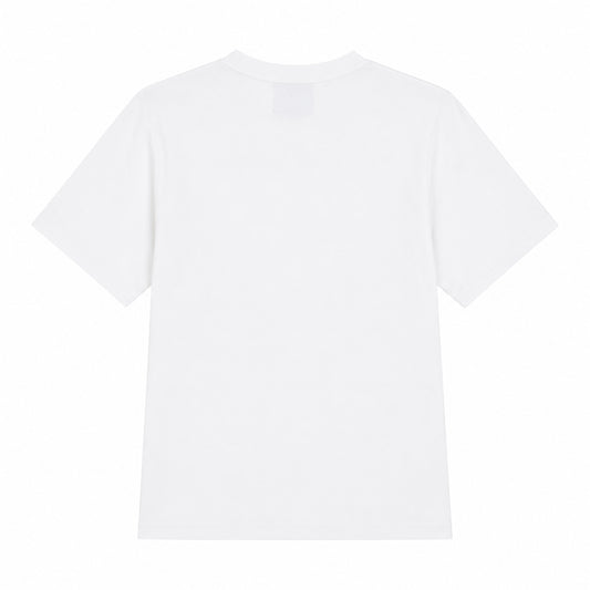 EA7 Maglietta bianca a maniche corte con girocollo, dal design semplice e versatile, ideale per un abbigliamento quotidiano comodo e pratico. 7B000020-U0002