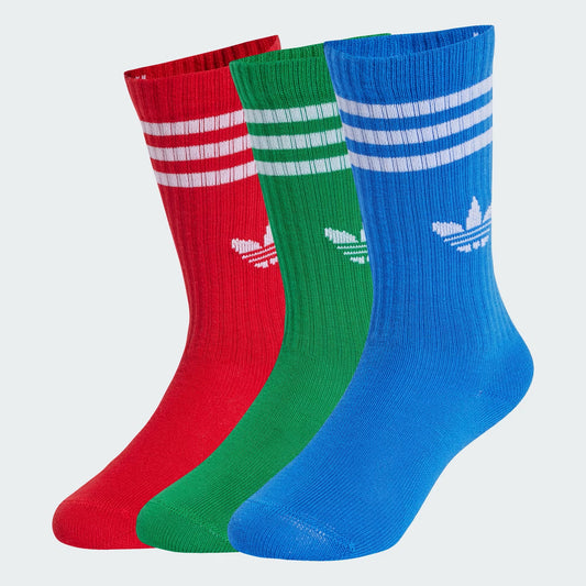 ADIDAS AOR CREW SOCK 3P BETSCA/BLUE/GREEN JJ1991