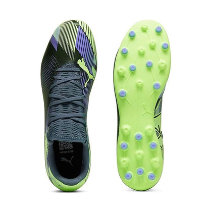 PUMA FUTURE 7 PLAY MG GRAY SKIES-ELEKTRO PURPLE-FIZZY APPLE-PUMA WHITE 107941-03