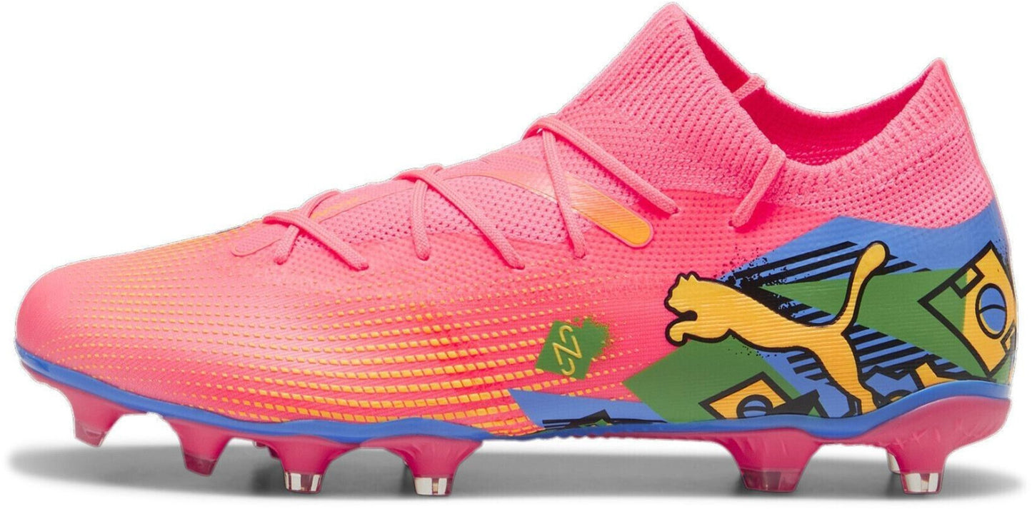 PUMA FUTURE 7 MATCH NJR FG/AG SUNSET GLOW-BLACK-SUN STREAM-GREEN-BLUEMAZI 107840-01