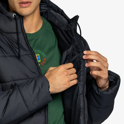 Nike Sportswear Therma-FIT Loose Puffer Jacket Piumino Uomo Giacca Imbottita Invernale Vestibilità Ampia Zip Intera Nero Taglie M-XL IO4895-010