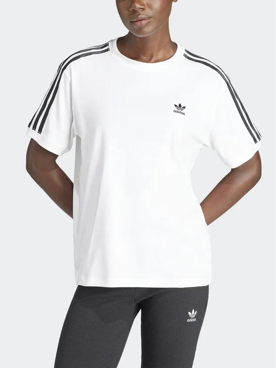 ADIDAS AOR 3 STRIPE TEE WHITE IR8051