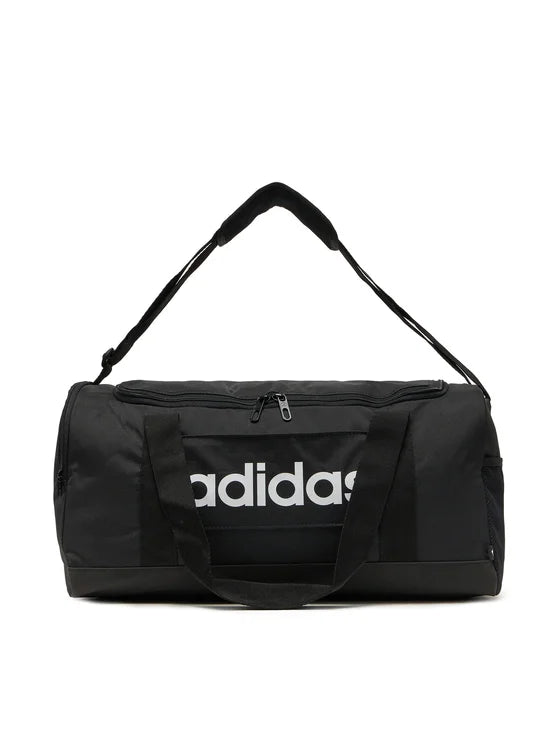 ADIDAS LINEAR DUFFEL S BLACK/BLACK/WHITE JE8343