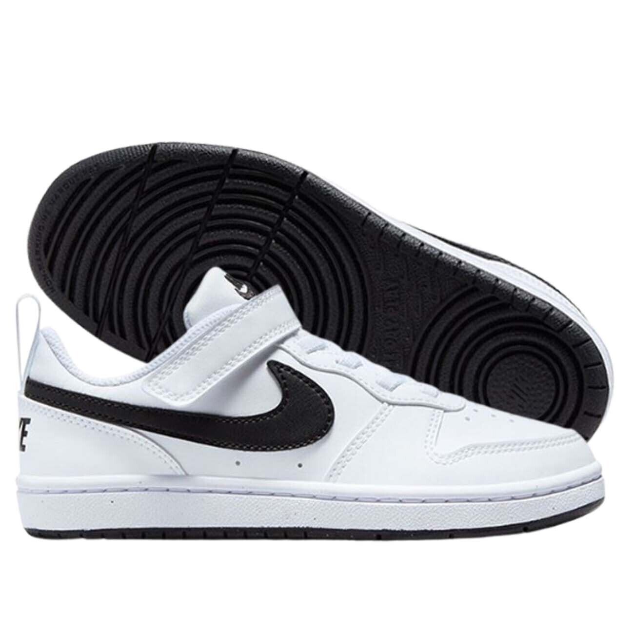NIKE COURT BOROUGH LOW RECRAFT WHITE/BLACK DV5457-104