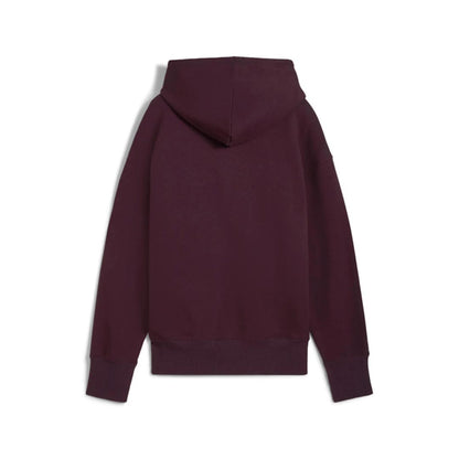 PUMA BETTER CLASSICS RELAXED HOODIE TR MIDNIGHT PLUM 624227-44