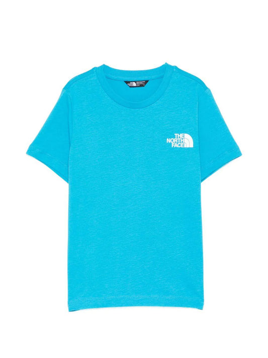 THE NORTH FACE TEEN BOX NSE REGULAR SS TEE MERIDIAN BLUE NF0A8EFND7R1
