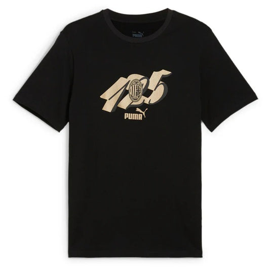 PUMA ACM CULTURE TEE JR PUMA BLACK-PUMA GOLD 777681-16