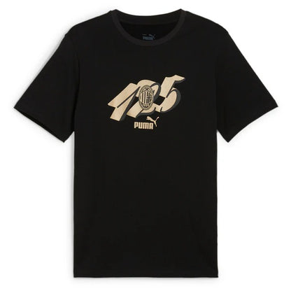 PUMA ACM CULTURE TEE JR PUMA BLACK-PUMA GOLD 777681-16