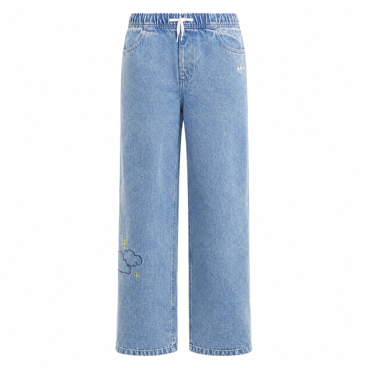 Adidas Lo Denim Pant Bambini Jeans Chiaro – foto 6