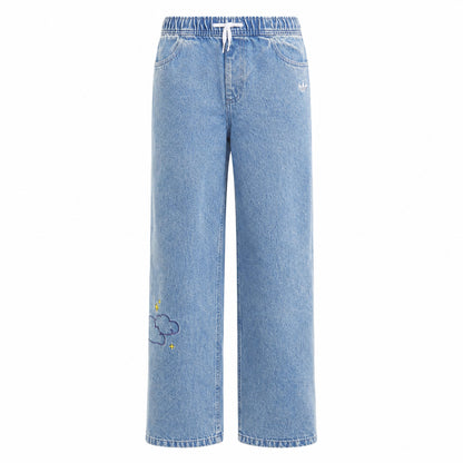Adidas Lo Denim Pant Bambini Jeans Chiaro – foto 6