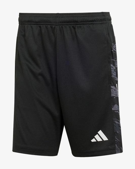 ADIDAS CAMO 3S SHORT  7" BLACK JE5696