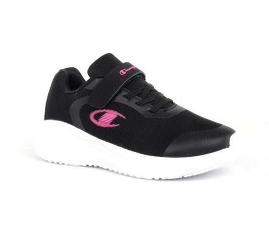 CHAMPION SYPHON ENGAGE MESH G PS LOW CUT SHOE NBK/FUCSIA S32921-KK004