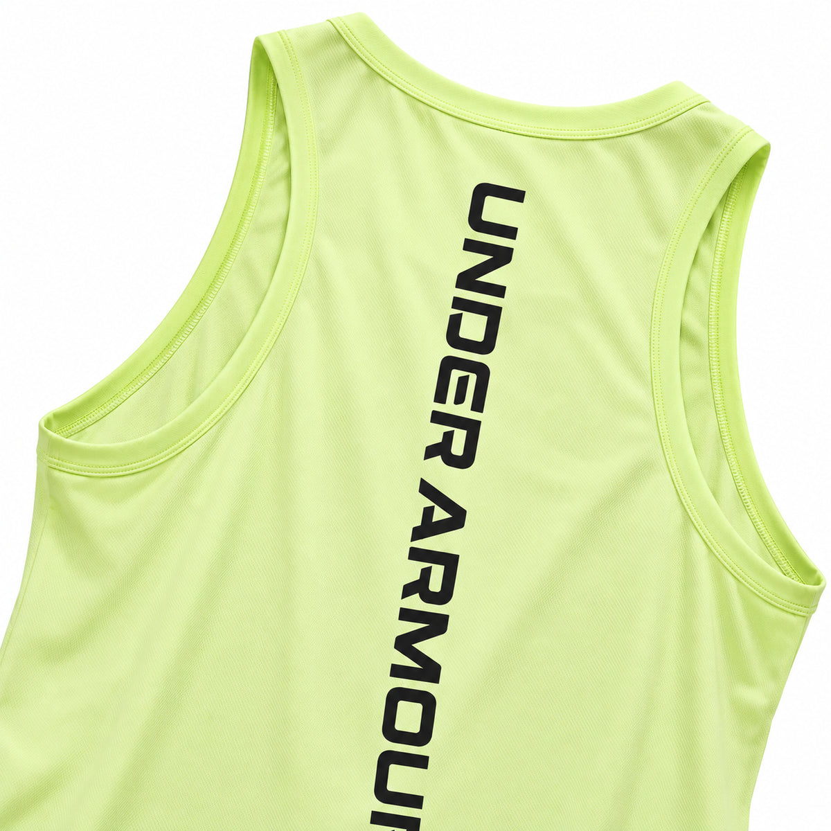 Under Armour Baseline Cotton Tank – Canotta uomo giallo in jersey di cotone – 1361901-727