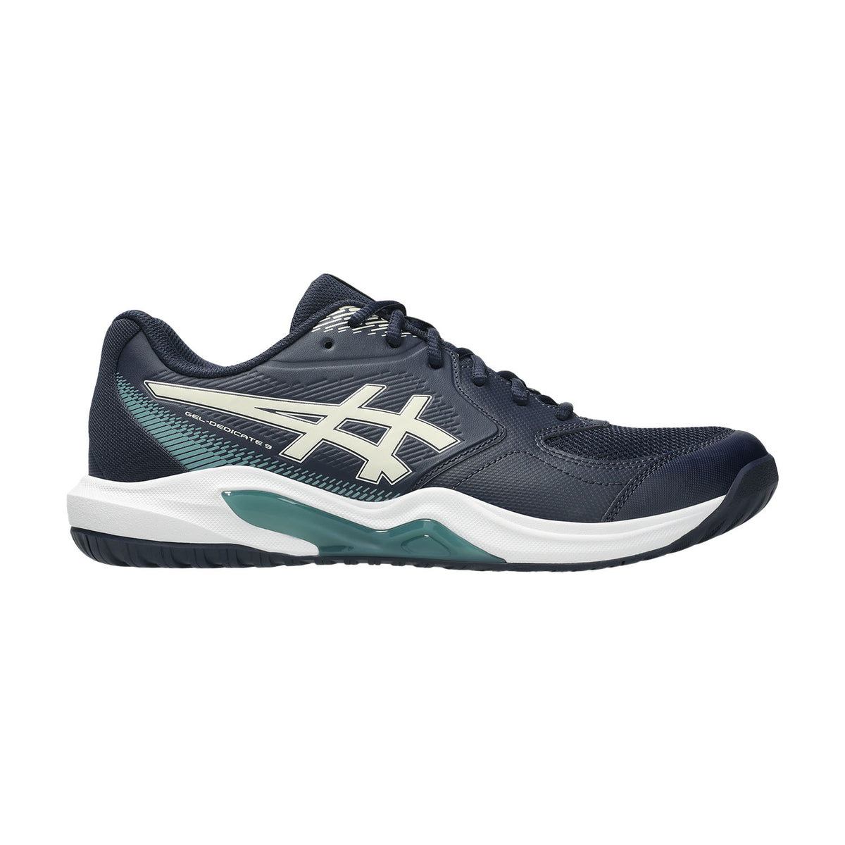 Asics Scarpe da Tennis Uomo Asics Gel-dedicate 9 (1041A543-400) – Midnight/Oatmeal 1041A543-400