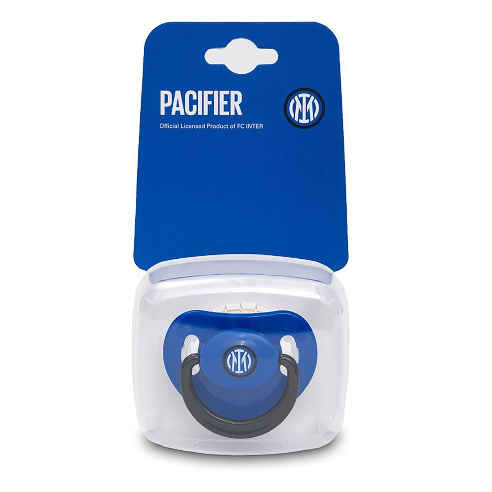 Inter Ciuccio Neonato 41803 – Blu, succhietto unisex per neonati, accessorio Internazionale FC, idea regalo per famiglie di tifosi e amanti del calcio
