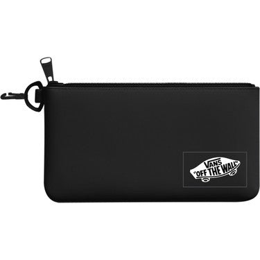 VANS Off The Wall Zip Wallet Black VN000Q9WBLK1