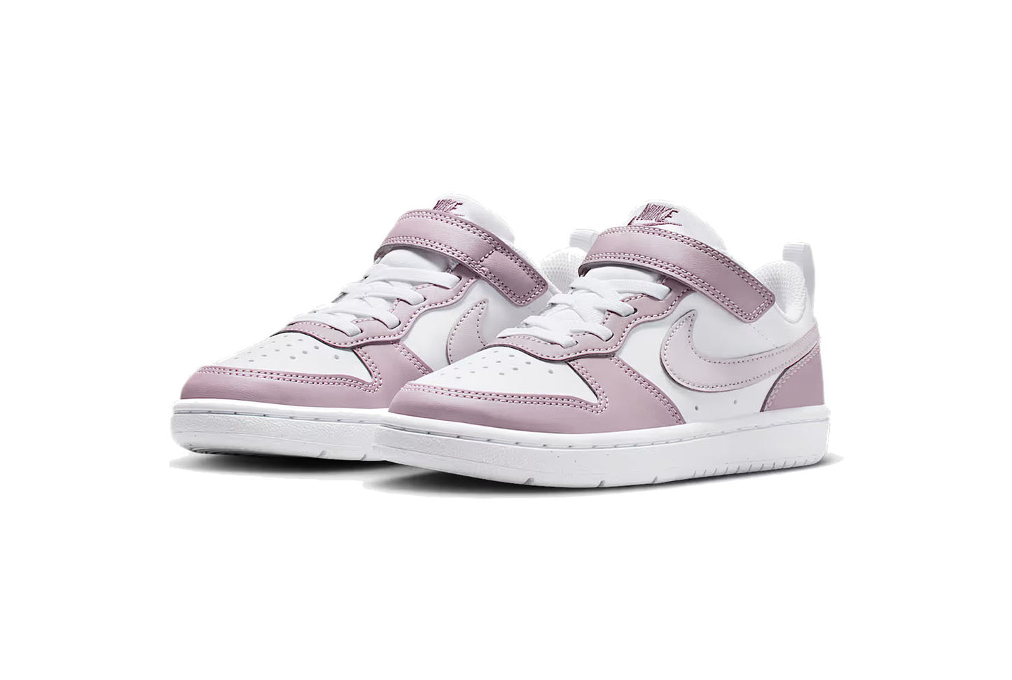 NIKE COURT BOROUGH LOW RECRAFT WHITE/VENICE-PLUM FOG-WHITE DV5457-134