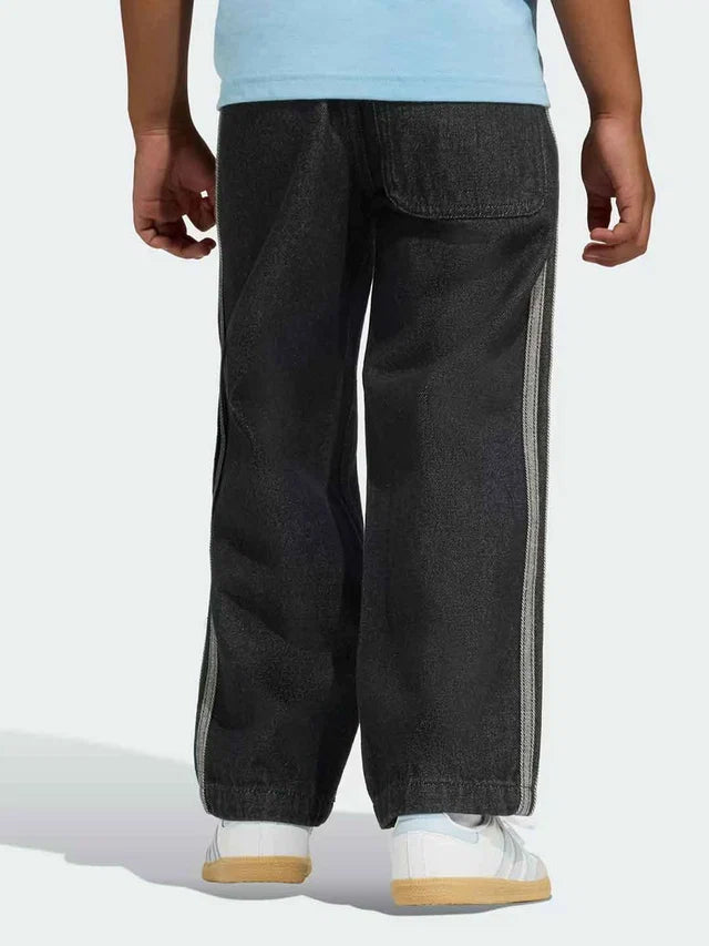 Pantaloni Adidas Firebird Denim Bambina Neri KD5809