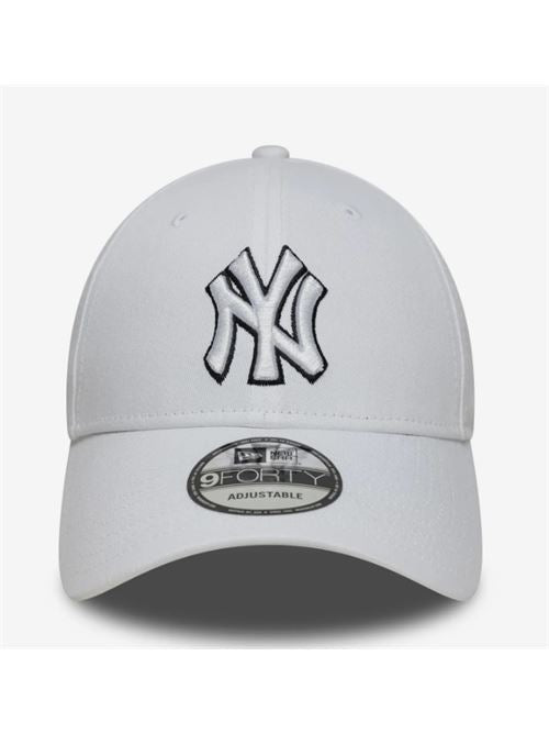New Era 9Forty Outline NY Yankees Bianco 60675522