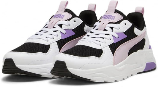 PUMA TRINITY LITE BLACK-WHITE-GRAPE MIST-ULTRAVIOLET 389292-21