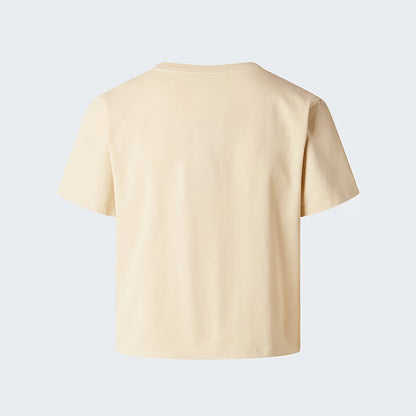 THE NORTH FACE W ESSENTIAL REGULAR SHORT SLEEVE CUTIE T DESERT STONE NF0A8GR1DOM1