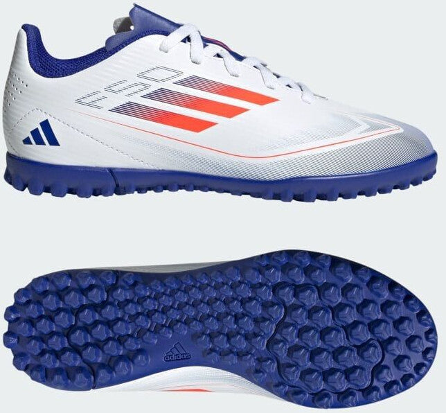 ADIDAS F50 CLUB TF J FTWWHT/SOLRED/LUCBLU IF1391