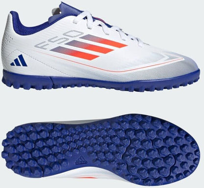ADIDAS F50 CLUB TF J FTWWHT/SOLRED/LUCBLU IF1391