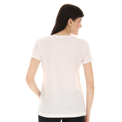 LOTTO MSC W TEE BRIGHT WHITE 217580-0F1
