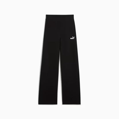 PUMA ESS SMALL NO. 1 LOGO HIGH-WAIST STRAIGHT LEGGINGS BLACK 682428-01