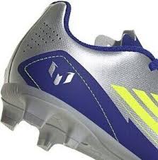 ADIDAS F50 CLUB FG/MG J ME SILVMT/SYELLO/LUCBLU IH0926