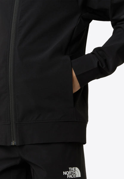 THE NORTH FACE TEEN MOUNTAIN ATHLETICS WOVEN JACKET TNF BLACK NF0A8EB4JK31