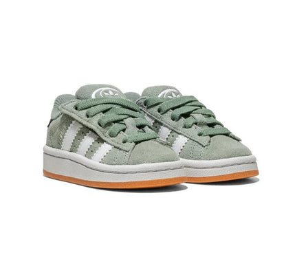 ADIDAS CAMPUS 00s CF EL I SILGRN/FTWWHT/GUM2 JP5512