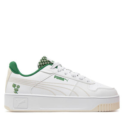PUMA CARINA STREET BLOSSOM WHITE-SUGARED ALMOND-ARCHIVE GREEN 395094-01