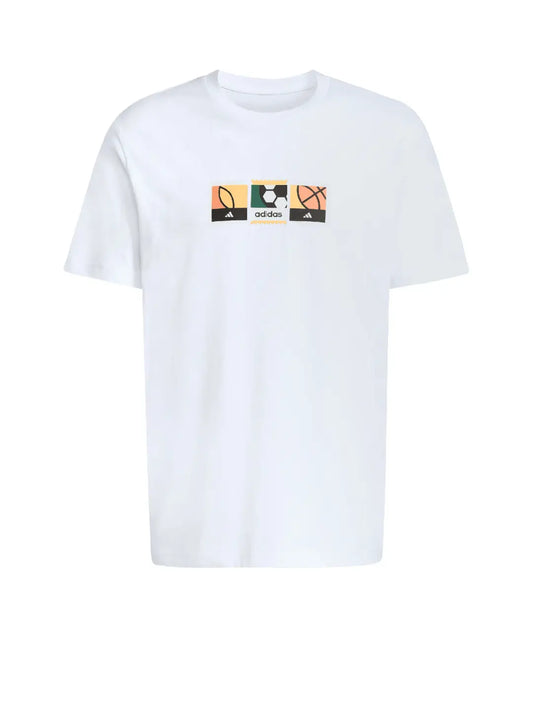 ADIDAS ADI M MOS STAMPS T WHITE KB2509