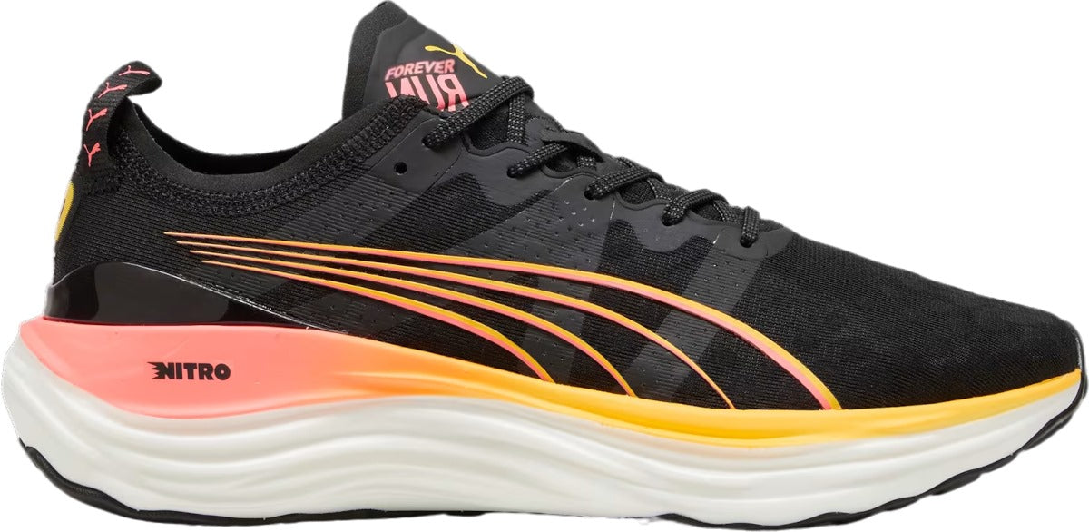 PUMA FOREVERRUN NITRO PUMA BLACK-SUN STREAM-SUNSET GLOW 377757-24
