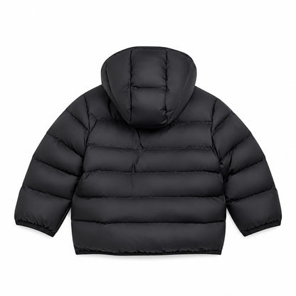 Adidas AOR Puffer Blocking Piumino Imbottito Bambino e Neonato Unisex Design Color Block Nero Poliestere Autunno Inverno Taglie 3 Mesi-4 Anni KR4648