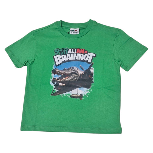 Brainrot T-SHIRT BOMBARDIRO CROCODILLO S6IBJBTH002-080