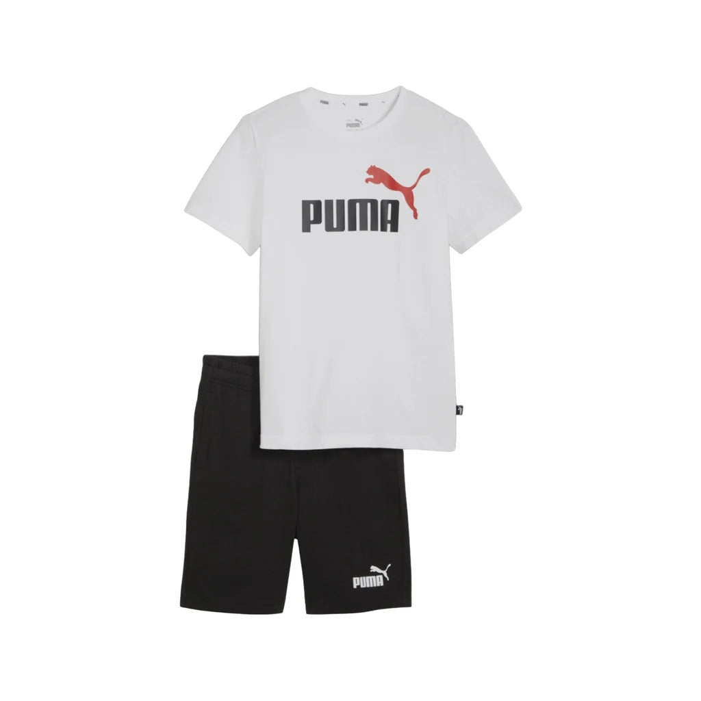 PUMA SHORT JERSEY SET B WHITE-FOR ALL TIME RED 847310-24