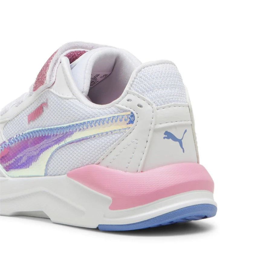 PUMA X-RAY SPEED LITE DEEP DIVE AC+ PS WHITE-BLUE SKIES-FAST PINK 396567-01
