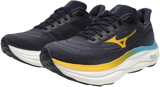 MIZUNO WAVE SKY 9 BaritoneBlue/Citrus/CapriBreeze J1GC250201