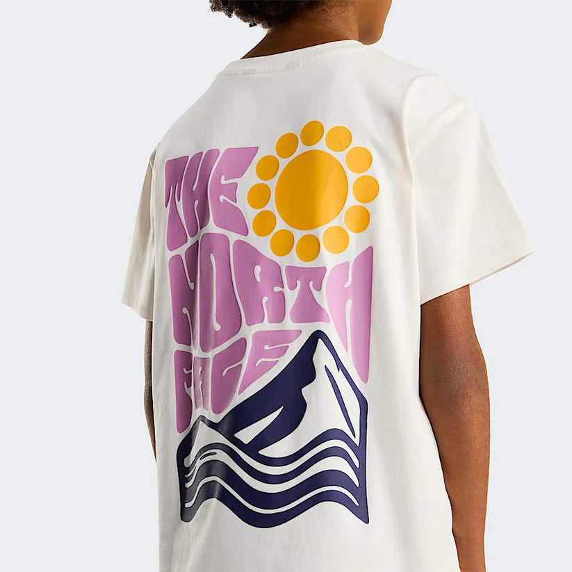 Tnf Teen Voyage Relaxed T-Shirt Panna NF0A8G21 – foto 5
