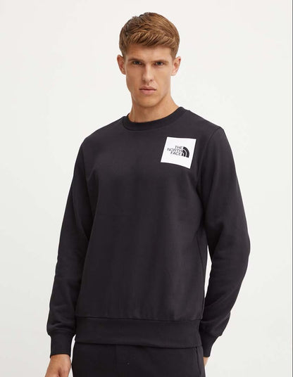 THE NORTH FACE NTF M FINE CREW TNF BLACK NF0A89EVJK31
