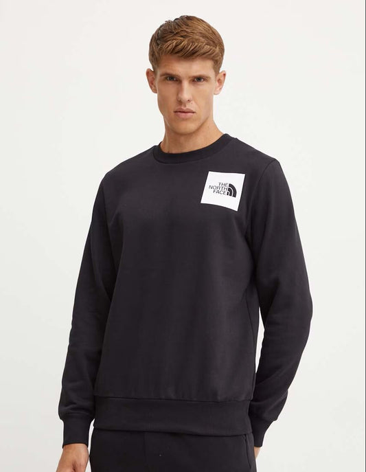 THE NORTH FACE NTF M FINE CREW TNF BLACK NF0A89EVJK31
